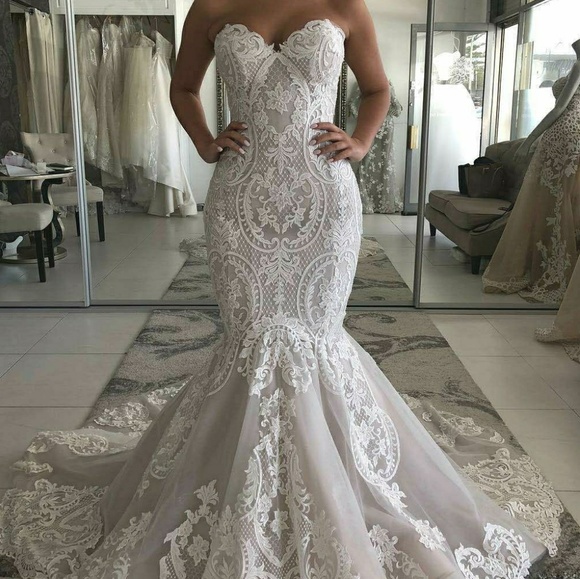 Sweetheart Neckline Mermaid Wedding Dresses